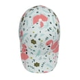 thumbnail image 4 of Fotbe Cute Flamingo Baseball Cap, Cute Flamingo Print Dad Hat,Outdoor Hat,Adjustable Sports Cap, Perfect For Activities, 4 of 9