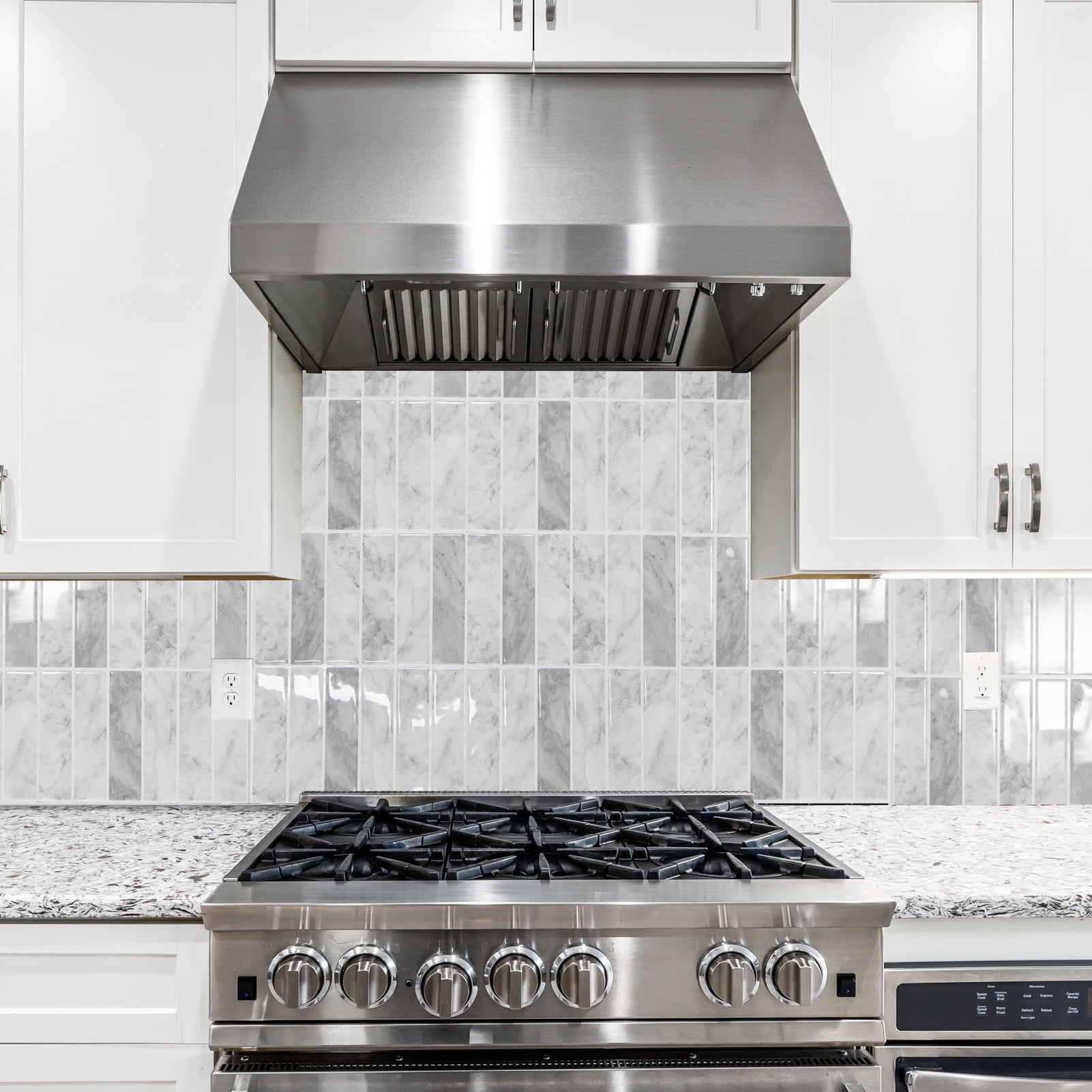 10Pcs Peel and Stick Backsplash Tile,11.4'' x 9'' Subway Tile,Self-Adhesive Wall Tiles for Kitche,Bathroom,RV,Thicker Design in Gray