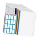 thumbnail image 2 of 18 Uds. s para efectivo con 32 etiquetas adhesivas, carpetas transparentes impermeables con cremallera, bolsas de , carpetas de, 2 of 8