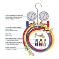 thumbnail image 1 of Refrigerant Manifold Gauge Set Air Conditioning Tool With Hose And Hook For R12 R22 R404A R134A Air Condition Refrigeration Tool ,Easy to Install, 1 of 6