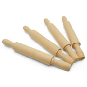 Wooden Mini Rolling Pin, 7 Inches Long, Pack of 250, Perfect for Fondant, Pasta, Children in The Kitchen, Play-doh, Crafting and Imaginative Play, by Woodpeckers