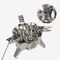 thumbnail image 4 of Horno exterior Camping al aire libre 15800W estufas de Metal portátil Picnic barbacoa horno estufas Tomshoo Horno exterior, 4 of 7
