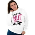 thumbnail image 4 of Aunt Cute Funny Cool Crazy Auntie Women Plus Size Sweatshirt Brisco Brands 2X, 4 of 6