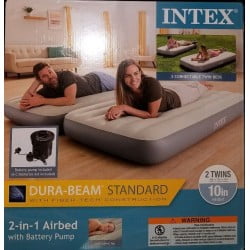 Intex 2-in-1 2 Pack Queen Airbed