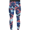 thumbnail image 5 of Men's Running Fitness Cooling Sportswear Camo Compression Short-Sleeved Shirt + Pants Sets, 5 of 6
