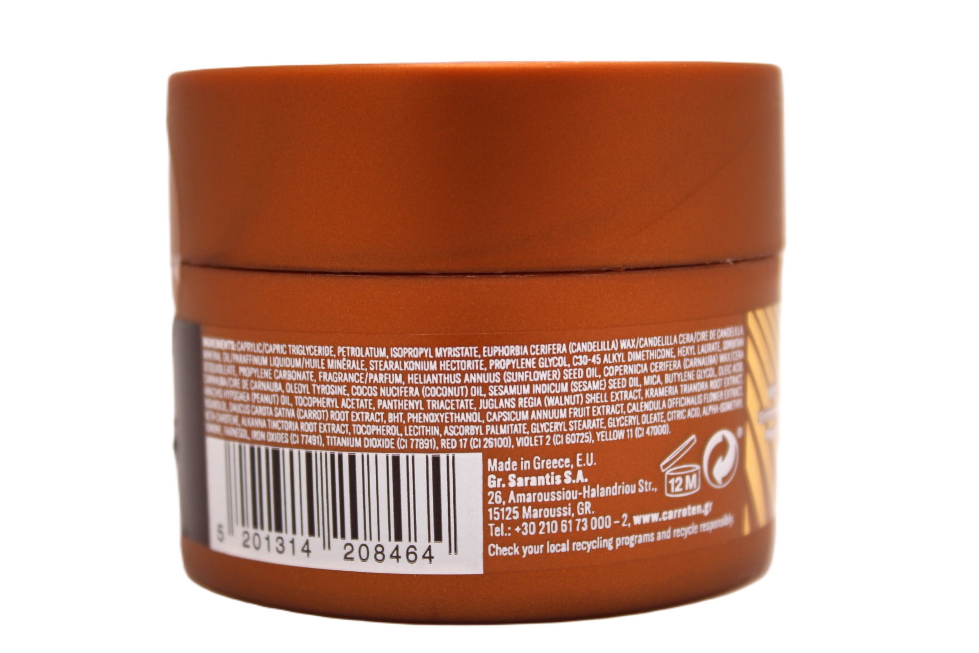 Carroten Gold Shimmer Intensive Tanning Gel | Browning Tan Accelerator | Non-Greasy, Water-Resistant with Carrot and Coconut Oil | Vitamin A & E For Moisture & Hydration | 1.7 Fl Oz