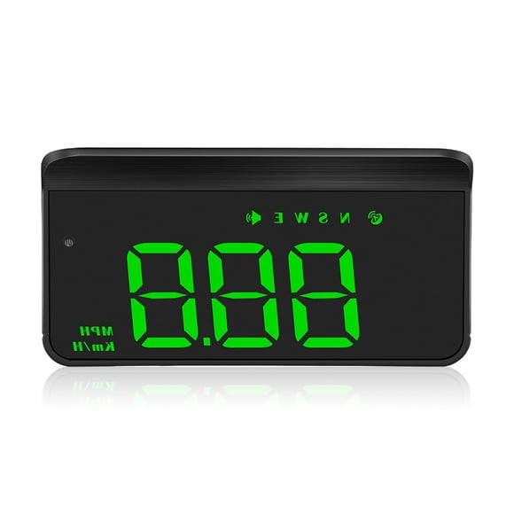 Pantalla de cabeza manual del parabrisas HD Frontalera de parabrisas Frontal Completeómetro de velocidad HUD Proyector de velocidad de película reflectante Luz verde ajustable Speravity VI002394-02B