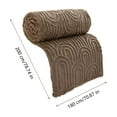 thumbnail image 3 of Furry Blanket Roman Column Milk Velvet Flannel Velvet Blanket Shawl Blanket Lunch Break Blanket Sofa Cover Blanket Bed Sheet, 3 of 6