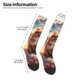 thumbnail image 2 of Balery Cute Cloud Pomeranian Calcetines novedosos Calcetines deportivos Calcetines hasta la rodilla Calcetines de algodón Calcetines originales y geniales, 2 of 6