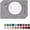 Gray, variant on Fall Table Mats Set of 4 Heat Resistant Washable Placemats for Seasonal Autumn Parties Buffet Dinner, 13 x 19 inches