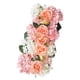 thumbnail image 5 of Paneles de Flores artificiales para decoración de pared Sunnimix Flores de arco de boda amarillo rosa blanco, 5 of 8