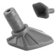 thumbnail image 4 of Almohadilla de soporte ANGGREK Placa de soporte lateral ABS para motocicleta, 4 of 8