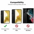 thumbnail image 3 of JETech Screen Protector for Samsung Galaxy S22 5G with Camera Lens Protector, Easy Installation Tool, Tempered Glass Film, Fingerprint ID Compatible, 2-Pack Each, 3 of 7