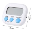 thumbnail image 4 of Temporizador digital portátil Estudio de aprendizaje Reloj con temporizador de cuenta regresiva para el hogar (Blanco) Tmvgtek Para estrenar, 4 of 4