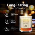 thumbnail image 3 of Cera de soja Candle Relaxcation Applejack and Peel, 80 h, quemada, 3 of 6