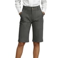 thumbnail image 2 of Women's Business Bermuda Shorts High Waist Stretchy Wide Leg Short Casual Dressy Work Office Suit Pants with Pockets, M, 2 of 5