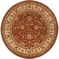 thumbnail image 2 of Rugs.com Aditi Collection Rug – 6' Round Brick Red Low Rug Perfect For Kitchens, Dining Rooms, 2 of 9