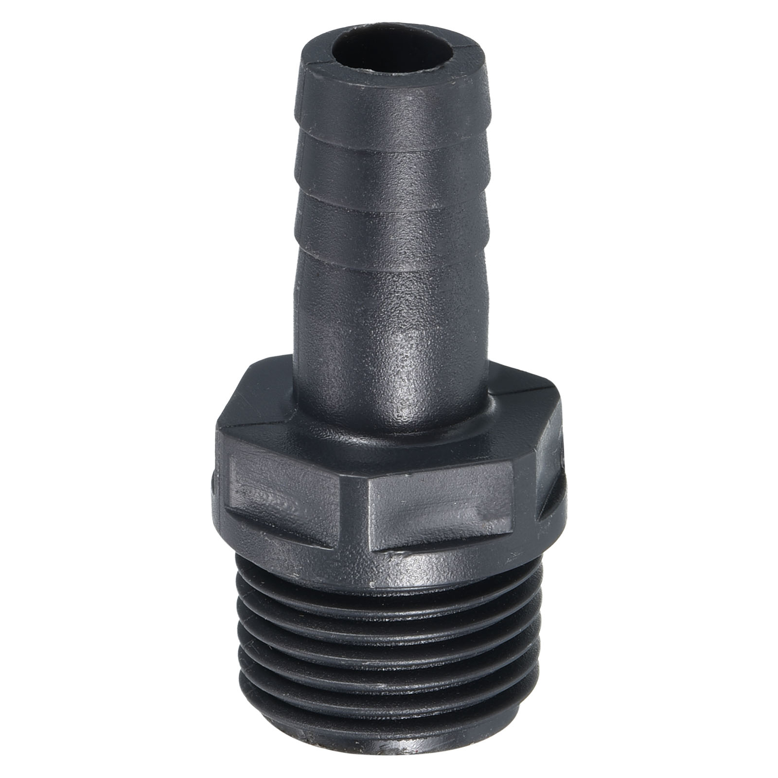 Uxcell UPVC Barb Hose Fitting 12mm Barbed G1/2 Male Thread Pipe