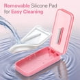 thumbnail image 4 of Pill Cutter, Pill Splitter for Small or Large Pills, Cuts Vitamins, Tablets, Detachable Pad for Clean Cuts, Travel Friendly, Pink, 4 of 7
