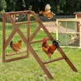thumbnail image 5 of Chicken Perch for Pet's Healthy and Happy,4 Chicken Roosting Bars with Swing Fit for 8-10 Chickens,Ideal for Backyard Coops,Farms,Easy to Assemble and Clean, 5 of 7