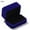 blue, variant on Engagement Exquisite Wedding Storage Box Couple Double Ring Box Display Box Velvet Jewelry Case BLUE