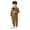 1-Brown420, variant on Byoo Tween Boy Casual Suit Set Solid Color Notched Lapel Blazer Pants Cloth Sets Loose Fit Formal Outfit for Kids