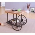 thumbnail image 3 of ACME Francie End Table in Oak & Antique Gray, 3 of 3