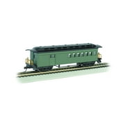 Bachmann-1860 - 1880 Wood Combine - Ready to Run - Silver Series(R) -- Painted,