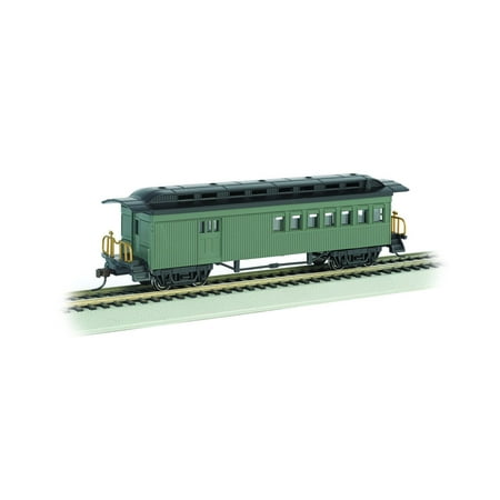 Bachmann-1860 - 1880 Wood Combine - Ready to Run - Silver Series(R) -- Painted,