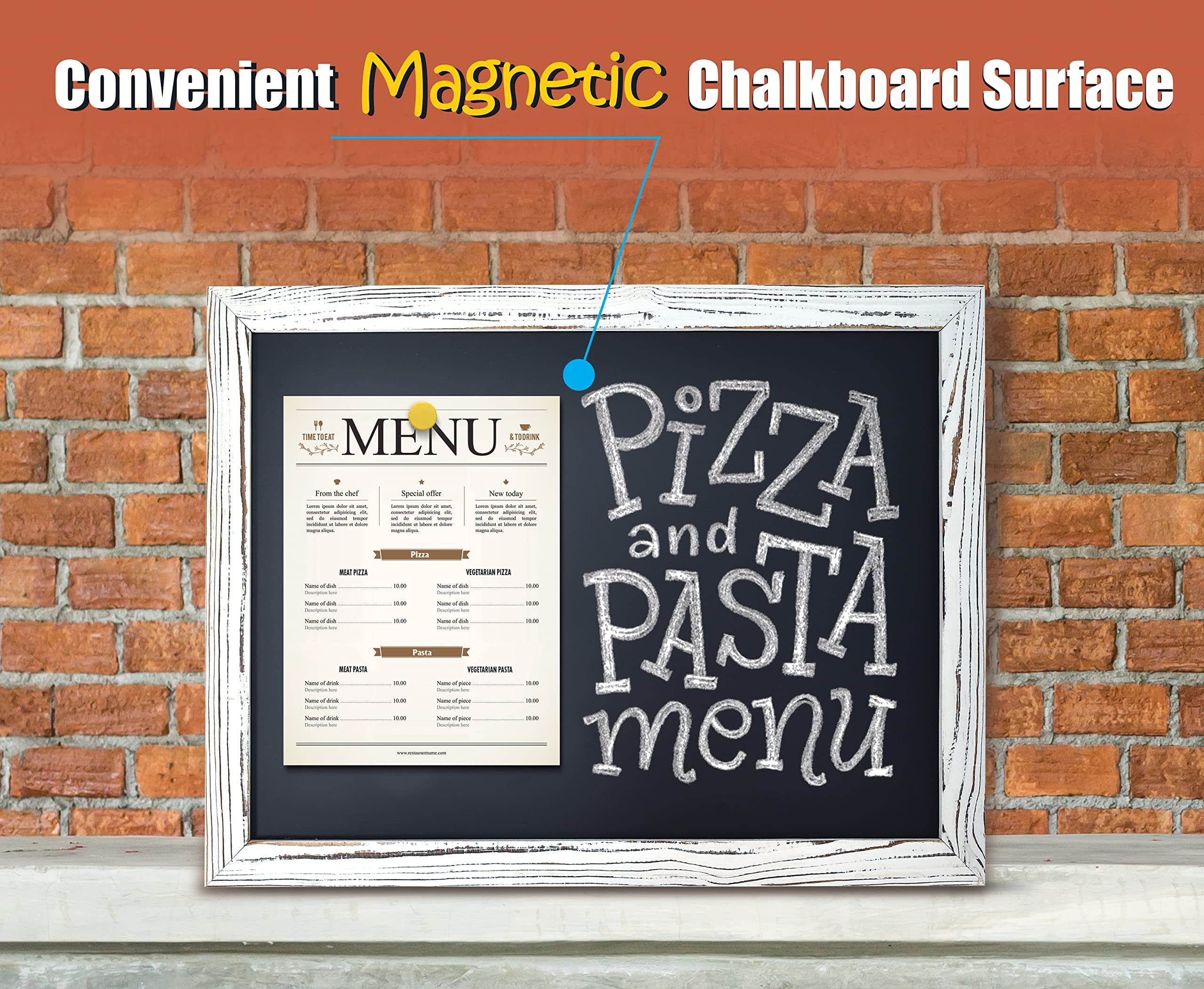 Chalkboard Menu Wall