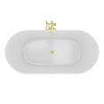 thumbnail image 7 of Dreamline Bt13x2967c Charisma 67" Free Standing Acrylic Soaking Tub - White, 7 of 7