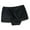 Black, variant on Bigersell Lingerie Underwear Clearance Boyshort Underwear Women High Cut Panty Style P-184 Cotton Boyshort Panties Ladies Cotton Thongs Briefs Mid Waist Women's Briefs Black One Size