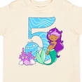 thumbnail image 4 of Inktastic Fifth Birthday Mermaid Girls Toddler T-Shirt, 4 of 5