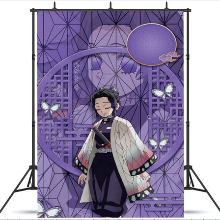 Kochou Shinobu school Taspestry Wall Decor Background Backdrop Party Supplies Banner Poster Decor Decorations