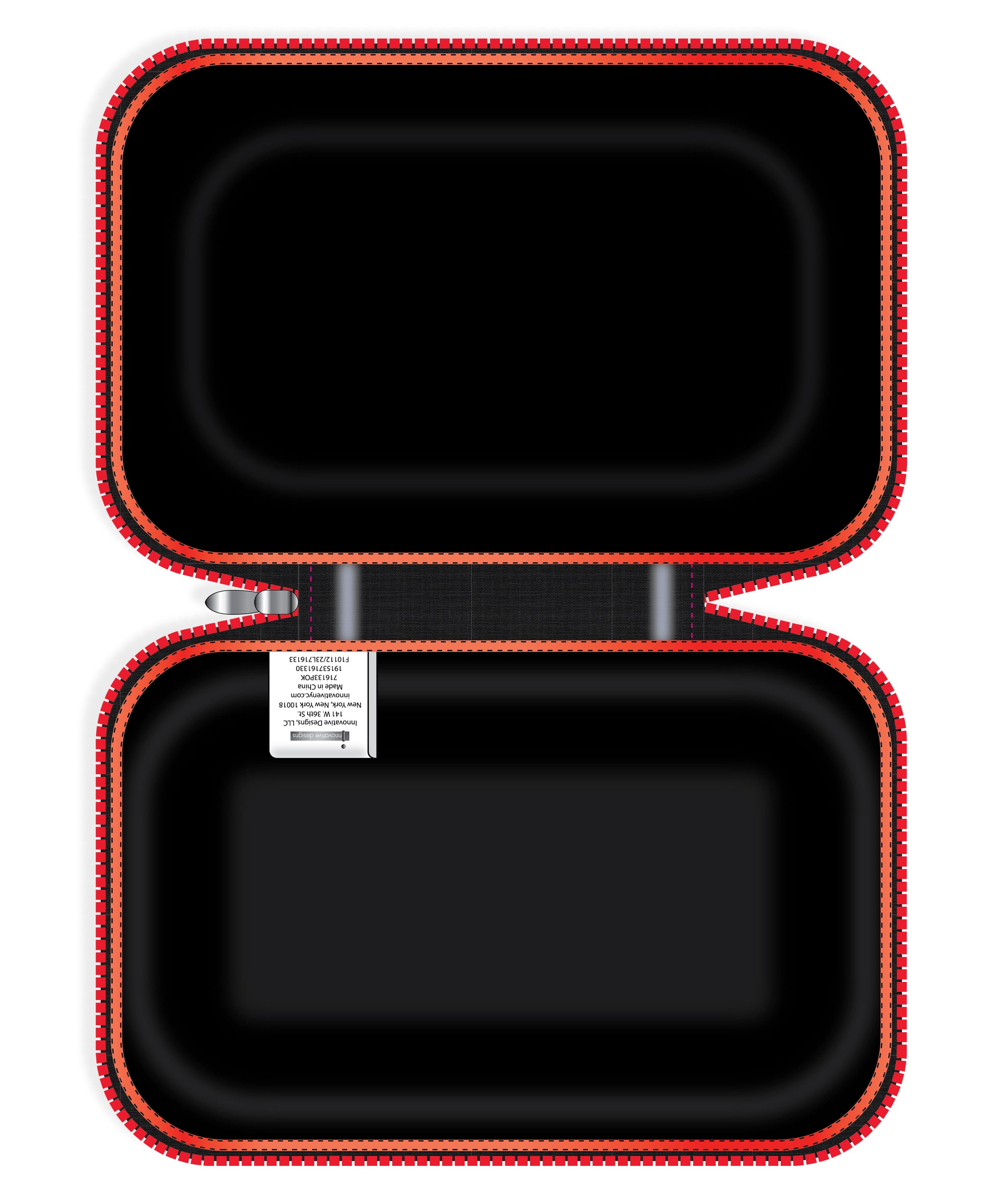 Étui dur à crayons zippé Pokémon multicolore, 8,75" x 5,25", École élémentaire