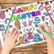 thumbnail image 4 of Decoraciones de Pascua, adornos de Pascua, conejitos de Pascua, huevos, canasta de pollitos, manteles individuales de papel para niños, suministros de decoración navideña, manteles individuales de pap, 4 of 6