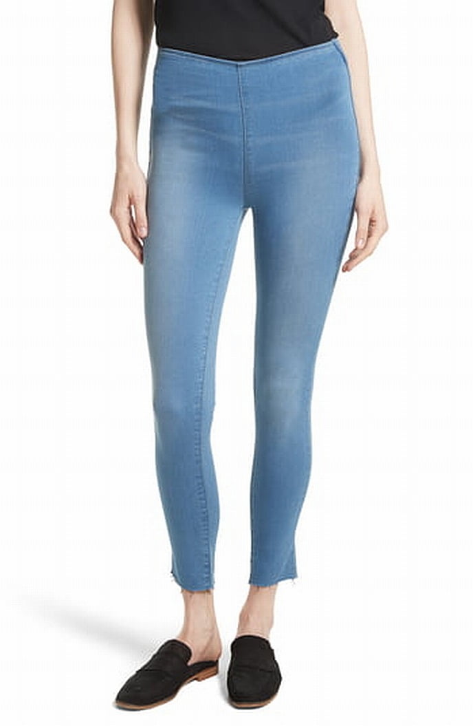 Free People - Womens 27x26 Flat Front Pull On Stretch Jeans 27 ...