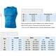thumbnail image 4 of Camiseta sin mangas de compresión para hombre, sin mangas, de secado rápido, mallas ajustadas, Top F Abanopi Hombres chaleco deportivo, 4 of 7