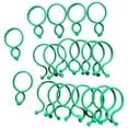 thumbnail image 2 of Hebilla 200 clips verdes en forma de 8 para plantas,correas de sujeción para tomates,enredaderas,clips de soporte para árboles y flores en el jardín. Rkxzt, 2 of 8