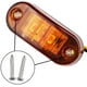 thumbnail image 2 of Calaveras 5 luces LED de marcador lateral impermeables para camiones de remolque de 12 V-24 V (amarillo) Likrtyny Para estrenar, 2 of 7