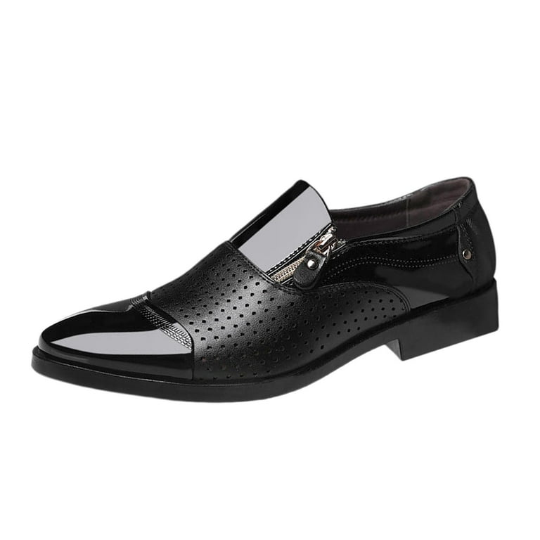 Men Dress Shoes Slip on Footwear Men Formal Shoes for Career