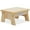 Natural, variant on Dream On Me Ease-Up Adjustable Nursing Footrest In White