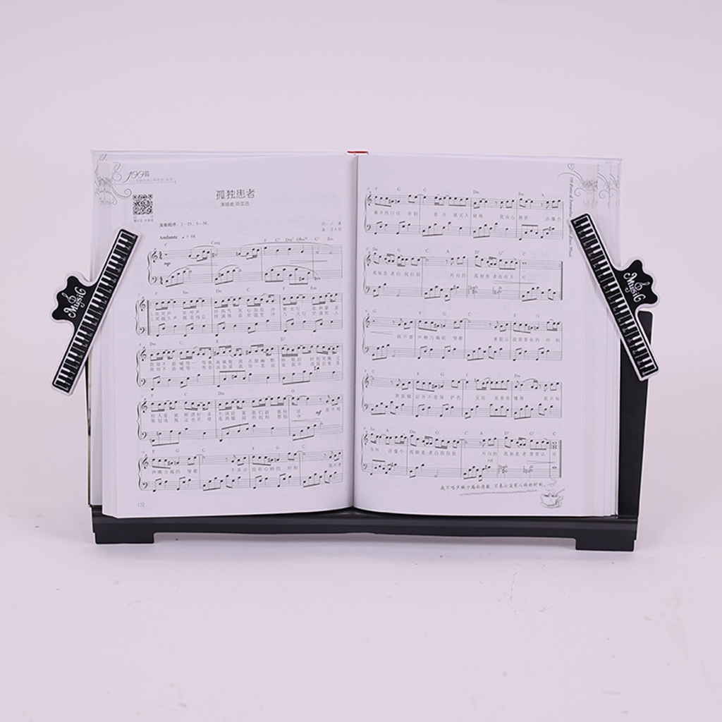 CEORPER Universals Keyboard Sheet Stand Light Weight Adjustable Music Sheet Stand Thickened Keyboard Music Score Stand