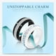 thumbnail image 4 of Minnieouse Anillo de cerámica de moda para mujer, joyería de boda elegante y versátil, anillos para boda, anillos de mujer Ropa, zapatos y accesorios Miscelánea AB negro Talla 7, 4 of 6