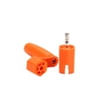 thumbnail image 3 of Guitarra Bajo Ukelele Peg String Bobinador Cabeza Herramientas de Color Naranja Sunnimix Big Guitar String Winder, 3 of 8