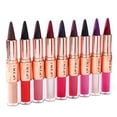 thumbnail image 2 of Lipstick, Lip Liner, Long-Lasting Matte Lipstick with Glossy and Pearl Shine, Transfer-Proof Non-Fading 2-In-1 Lip Makeup for All-Day Wear, 2 of 3