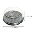 thumbnail image 2 of AMERTEER 10pcs Clear Cake Carrier Round Cake Box Baking Packing Box Birthday Cake Box, 2 of 6