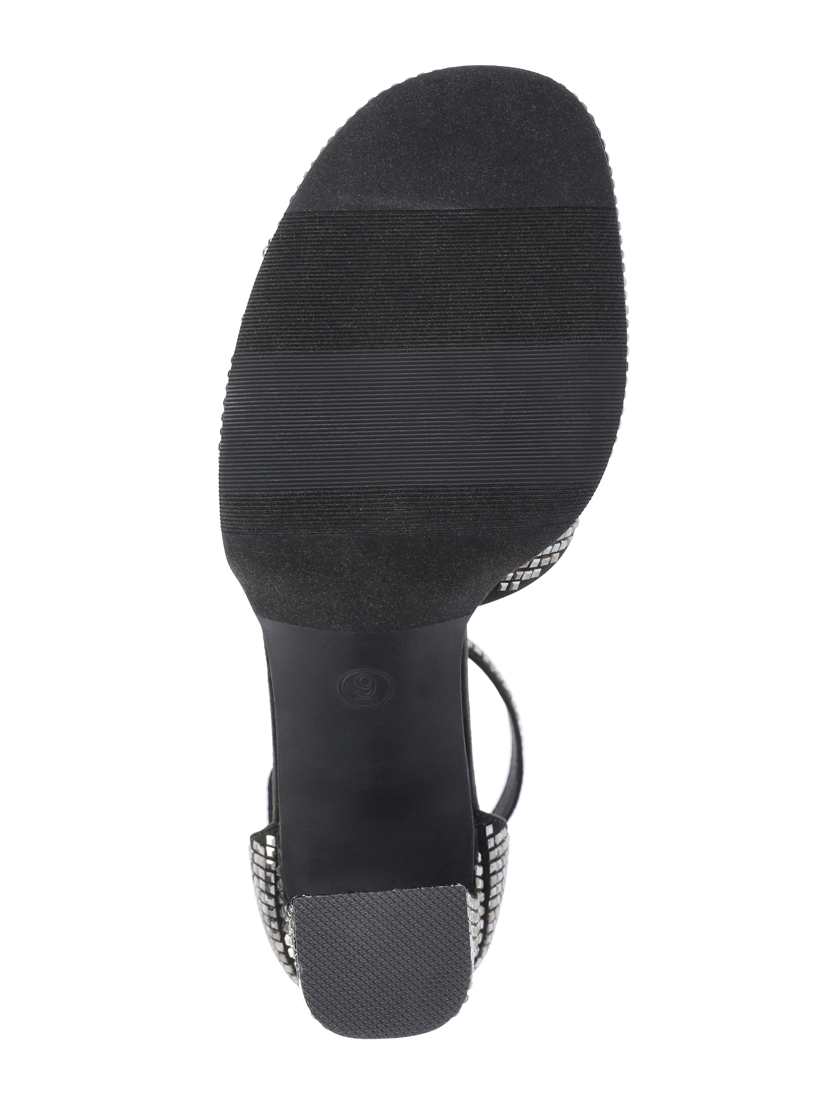 No Boundaries Women's Open Toe Platform Heels