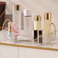 thumbnail image 5 of Hevirgo Metal Handle Makeup Organizer Makeup Storage Tray with Metal Handle Capacity Countertop Organizer for Neat Organized Cosmetic Storage for Bathroom, 5 of 8