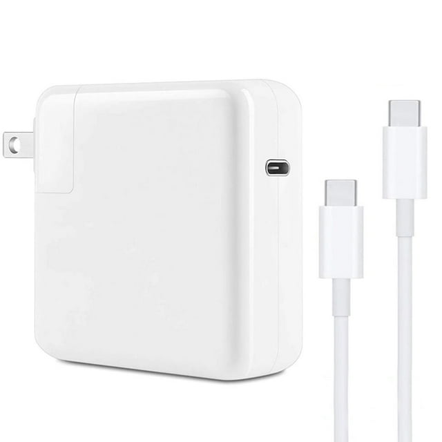 61W Power Adapter Type C Laptop Charger With USB C Cable For MacBook Pro A1706 13" / Air 12'' 13'' 15'' (US/Canada Plug)